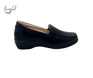 Seegirl Ladies Black Formal Working Student Shoes (SS22-264)