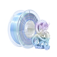 iBOSS PLA+ レインボー 3Dプリンター用フィラメント、1KG シルク PLAフィラメント1.75mm、多色レインボーフィラメント、FDM 3Dプリンター3Dペン用 スプール造形材料、寸法精度