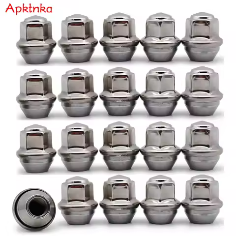 20x M12x1.5mm Car Wheel Lug Bolts Nuts 2434886 2179620 ACPA1012D2B For Ford Focus Fusion Mondeo Esca