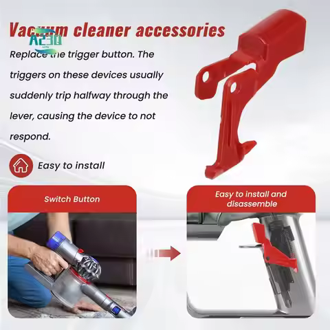 A23Q-Trigger Switch Button Upgraded For Dyson V10 V11 Vacuum Cleaner Heavy Duty Replacement Trigger 