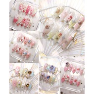 SG stock Beauty nails designs 02 - long length