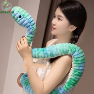 SHANLIN Boa Plush Doll, Coiled Sticking Tongue Snake Plush Toy, Kids Toy Stuffed Animal Long Soft Bo