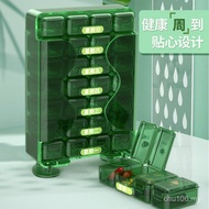 Medicine Box Lunch Compartment Late 28 Portable Storage Box One Week Portable Morning 7 Days Pill Bo