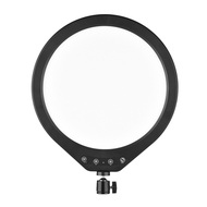 10W LED Video Light 12 Inch Studio Round Photography Fill Light 120pcs LED Beads 3000K-6000K Dimmabl