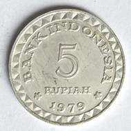 Koin Lama 5 RUPIAH TAHUN 1959