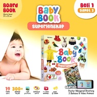 [Moon Baby] SUPER COMPLETE BABY BOOK BOARDBOOK newborn 12 months 3 years CHILDREN'S BOOK/