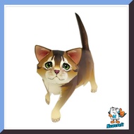 Nuwcraft Abyssinian Cat Papercraft