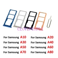 1X SIM Card Tray Slot For Samsung Galaxy A10 A20 A30 A40 A50 A60 A70 A80 Micro SD Card Adapter Holde