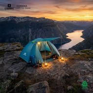 TENDA Consina Desert Fox 3 Alloy Dome Tent for 2-3 People | Outdoor Camping Hiking Tent