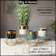 【Ready Stock】H151 Metal Vase