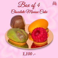 Box of 4 Mousse Cake Collection