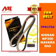NISSAN NP300 / NAVARA D40 MS FAN BELT ( 7PK1750 ) ( MSFB-7PK-023 ) MEAUSU