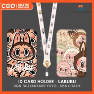 (N017) ID Card Holder Pumpkin YoyoTALI The Monster/ Yoyo Nametag/ Yoyo Card Holder/ Paint/ Card Hold