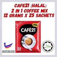CAFE21 2 in 1 Instant Coffeemix Coffee Mix Kopi 21