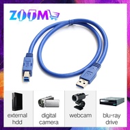 USB 3.0 A MALE AM TO USB 3.0 B TYPE MALE BM EXTENSION PRINTER WIRE CABLE USB 3.0 CABLE FOR PRINTER S