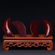 Red Sandalwood Holy Grail Holy Grail Holy Grail Yin Yang Cup Ornaments Holy Grail Trigram Crescent W