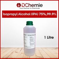 ✿Isopropyl Alcohol IPA 75  99.9 1000ML Hand Sanitizer  Rubbing Alcohol  Degreaser  Solvent✬