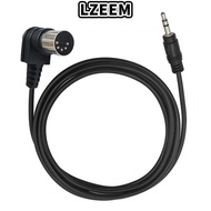 LZEEM MIDI Cable, Right Angle DC 3.5mm Synths Cable, Accessories 5pin Pedalboards Wire