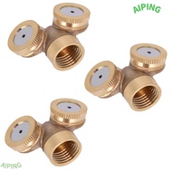 NG1ZX 4PCS Irrigation Sprinkler, M14 X 1.5 Female Thread Gold Watering Nozzle, Durable Copper Double