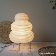 Japanese Style Rice Paper Table Lamp Bedroom Atmosphere Lamp Study Snowman Floor Lamp RIBZ KE61 A6EI