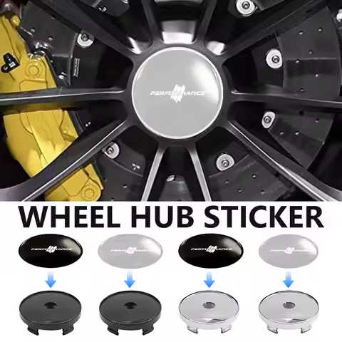 Car Wheel Hub Sticker Wheel Center Cap Base Car Styling Decor For BMW Performance M Alpina iX iX1 iX