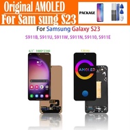 6.1" AMOLED For Samsung Galaxy S23 S 23 LCD Display Touch Screen Digitizer Replacement For S23 S911B