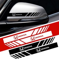 2Pcs Car Honda Rear view mirror sticker C-45