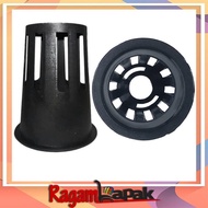 Netpot 7cm Black Hydroponic Net Hydroponic Net Pot 7 cm