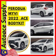 🔥Perodua Myvi Gen3 2022 Bodykit Ace New Bodykit With Spoiler Gt Paint Oem Electric Blue Granite Grey