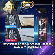 SPD Waterless Wash Detailer Extreme Waterless Car Wash Shampoo Spray 500ML Cuci Kereta X Paya Sabun 
