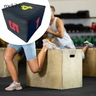 rockible Plyometric Jump Box Plyo Jump Box for Conditioning Strength Training Gym