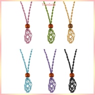 Yoo Empty Stone Holder Stone Necklace Pendant Holder Replacement with Adjustable Length Making Acces