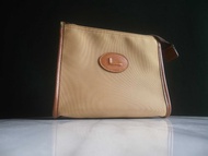 【老時光 OLD-TIME】早期二手老包法國製LANCEL手拿包化妝包