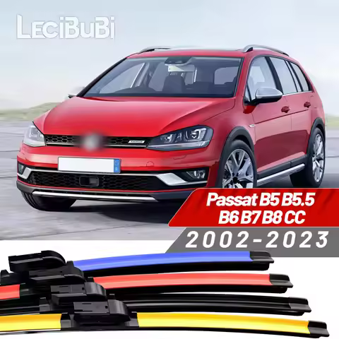 2pcs For VW Passat B5 B5.5 B6 B7 B8 CC 2002-2023 2015 2016 2017 2018 2019 2020 Front Windshield Wipe