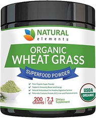 ▶$1 Shop Coupon◀  Wheatgrass Powder - USDA Certified Organic Wheat Grass Powder That Is Rich In Esse