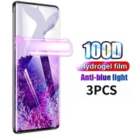 3Pcs Full Cover Anti Blue Light Hydrogel Film For TCL 60 60R 50 XE SE XL LE Pro NxtPaper 5G Ultra HD