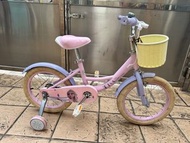 二手單車 16寸 粉紫色  Disney Elsa小童單車 (元朗Yuen long)