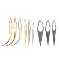Wig Crochet Braided Hair Metal Crochet Needle Hair Threading Needle African Dirty Braided Hair Metal
