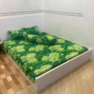 Bộ Ga Gối Thun Lạnh Loại 1 Khổ 1M6x2M