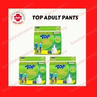 TOP adult Pants M10 / L10 / XL10 / Popok Dewasa Celana Pampers Diapers