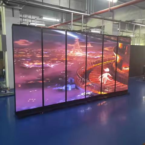 High Refresh Indoor GOB LED Poster Display Screen 640x1920mm High-Definition Multi-Unit Splicable fo