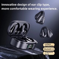 【Best value for money】 T60 Tws Wireless Bluetooth 5.3 Headset Innovative Ear Clip Earphones Hands Free Sports Earbuds Able Earpieces