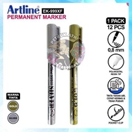 [PCS] ARTLINE EK-999XF METALLIC MARKER GOLD / SILVER*