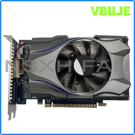 VBUJE การ์ดจอเล่นเกม GTX650-1G เดิมพัดลมระบายความร้อนคอมพิวเตอร์สามหน้าจอ GTX650-2G การ์ดจอ KICFN