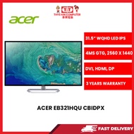 ACER EB321HQU CBIDPX,31.5H,LED,BK,300NITS,DVI,H