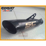 Sc PROJECT S1 BLACKDOFF EXHAUST/SC PROJECT S1 BLACKDOFF MUFFLER/SC PROJECT S1 BLACKDOFF EKZOS