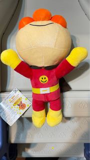 全新日本帶回_ 麵包超人飛行姿式玩偶