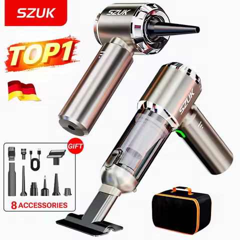SZUK 985000Pa Car Vacuum Cleaner Powerful Suction Wireless Vacuum Cleaner Handheld Portable Cleaner 