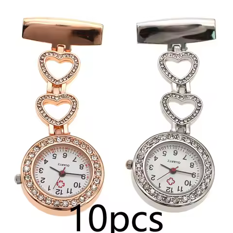 10pcs Doctor Clock Medical Hospital Healthcare Pocket FOB Nurse Watch Factory Watches