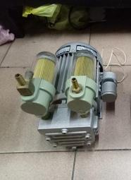 中古陳A1 VACUUM PUMP 空氣泵浦 吸引機 點鈔機馬達 真空機 打氣幫浦 旋片式碳片式打氣機 清倉2500元